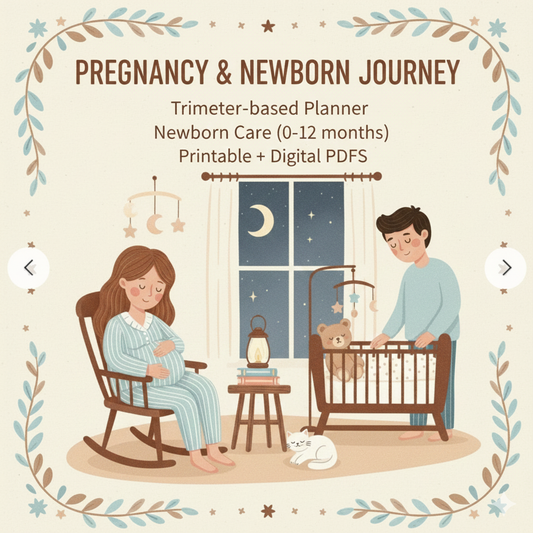 Complete Motherhood Bundle (Pregnancy + Newborn Care)